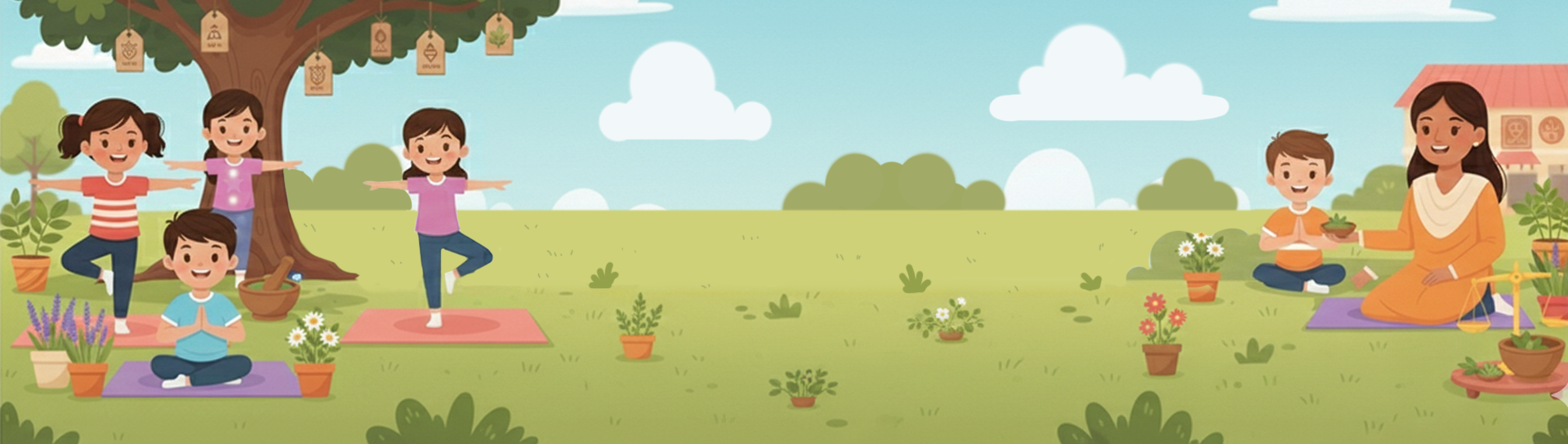 Ayurveda Initiative — traditional wellness and preventive healthcare for young learners