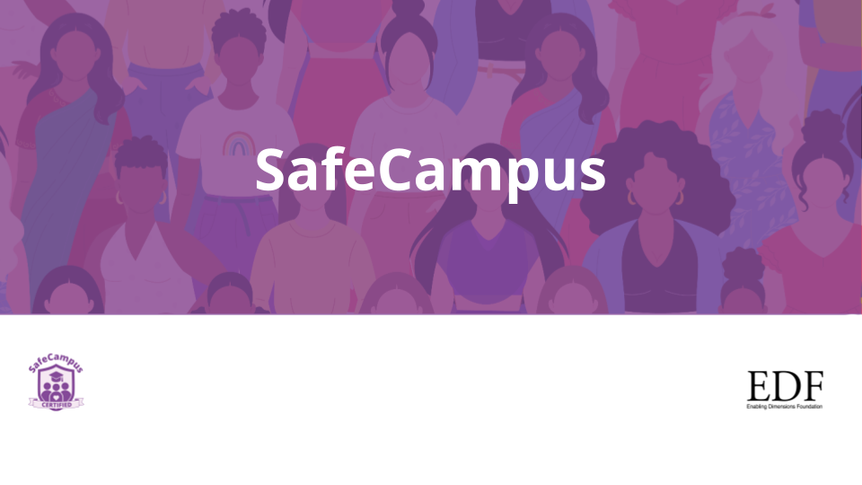 SafeCampus initiative — e-learning program for prevention of sexual harassment in educational institutions